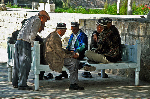 am Labi Havuz, Buchara, Uzbekistan