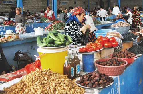 Markthalle, Samarkand