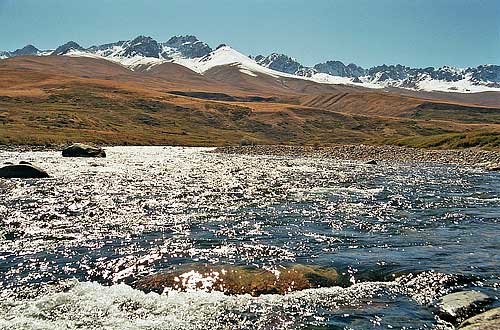 Kirgistan: am Ala Bel Pass, 3184 m