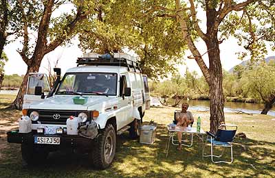 im Auwald des Tuul-Flusses, Terelj Naturpark, Zentrale Mongolei