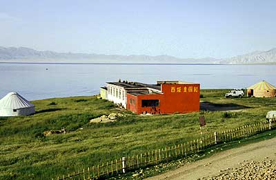 Sayram See (2020m Seehöhe), Xinjiang, NW-China