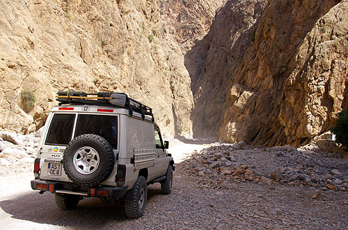 Musandam: Schlucht