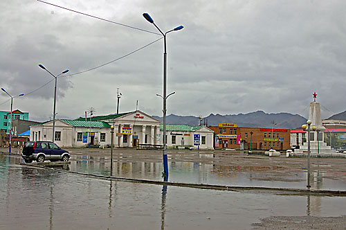 Hauptplatz Olgii